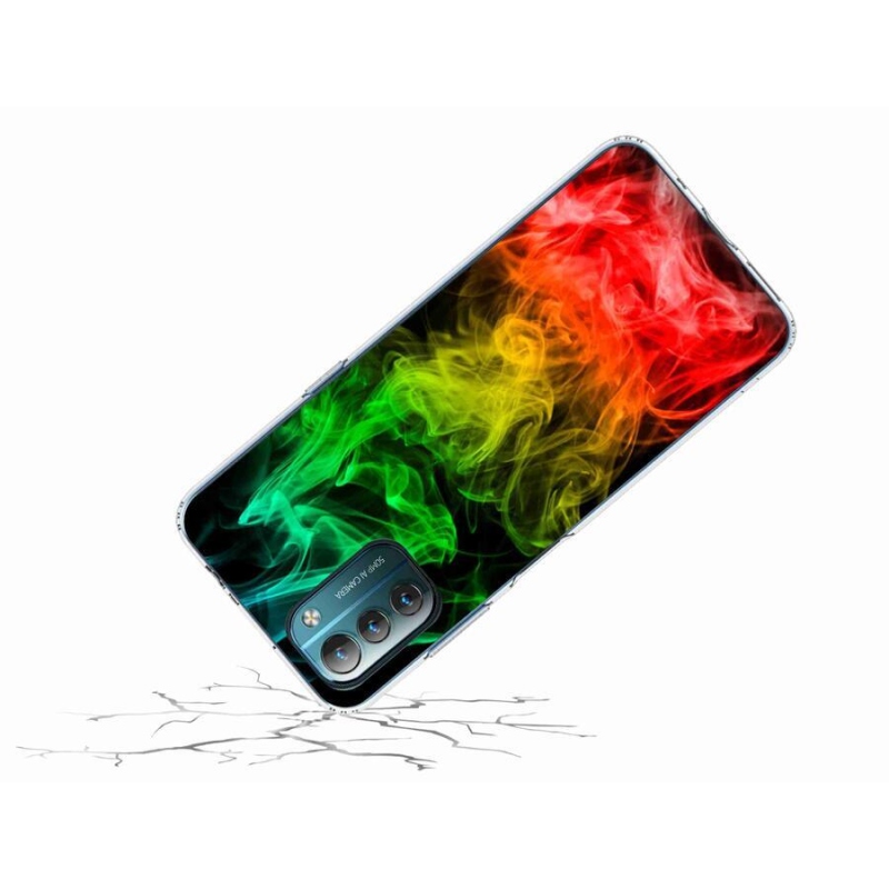 Gelový kryt mmCase na mobil Nokia G11/G21 - abstraktní vzor 7