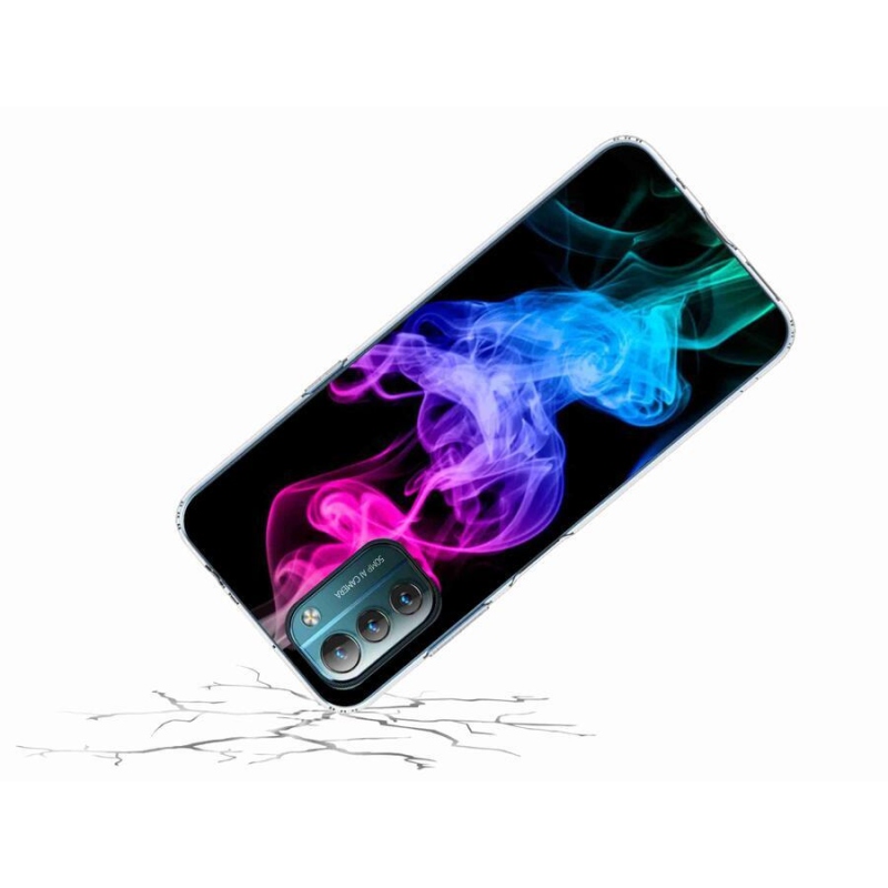 Gelový kryt mmCase na mobil Nokia G11/G21 - abstraktní vzor 8