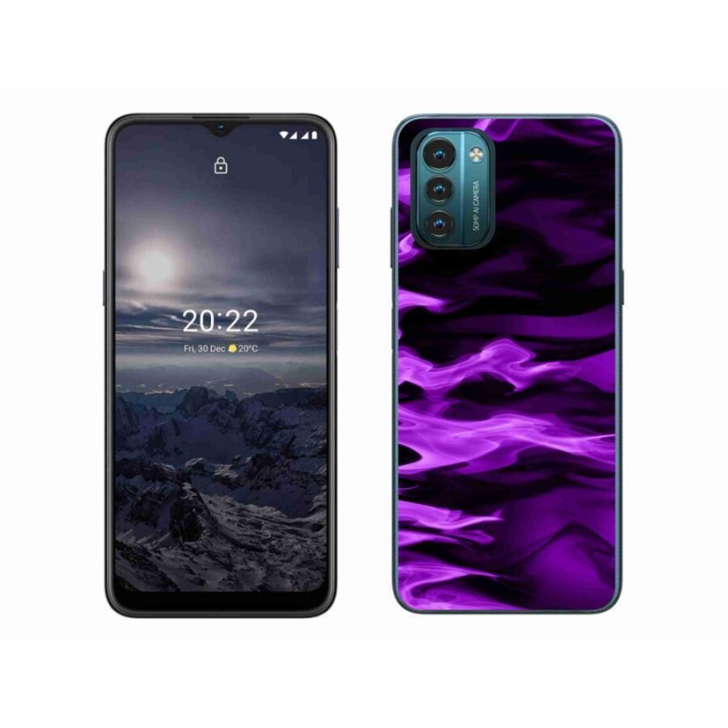 Gelový kryt mmCase na mobil Nokia G11/G21 - abstraktní vzor 9