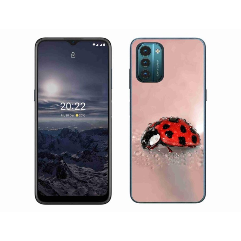 Gelový kryt mmCase na mobil Nokia G11/G21 - beruška