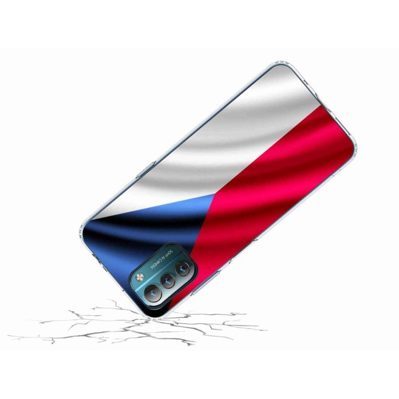 Gelový kryt mmCase na mobil Nokia G11/G21 - česká vlajka