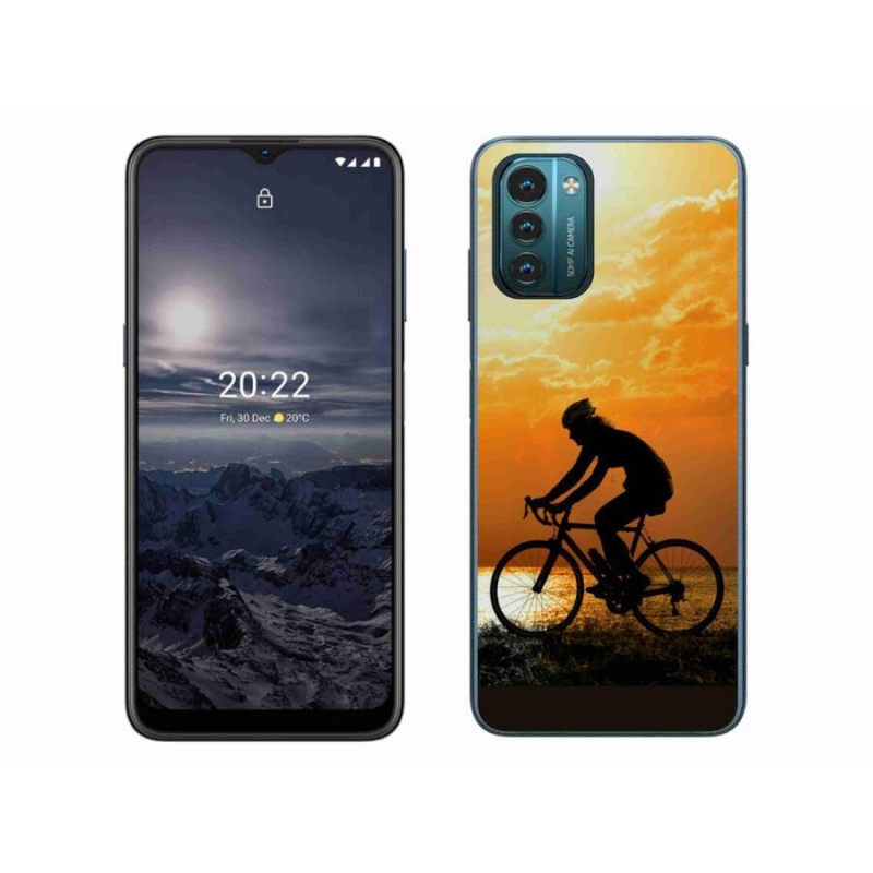 Gelový kryt mmCase na mobil Nokia G11/G21 - cyklovýlet