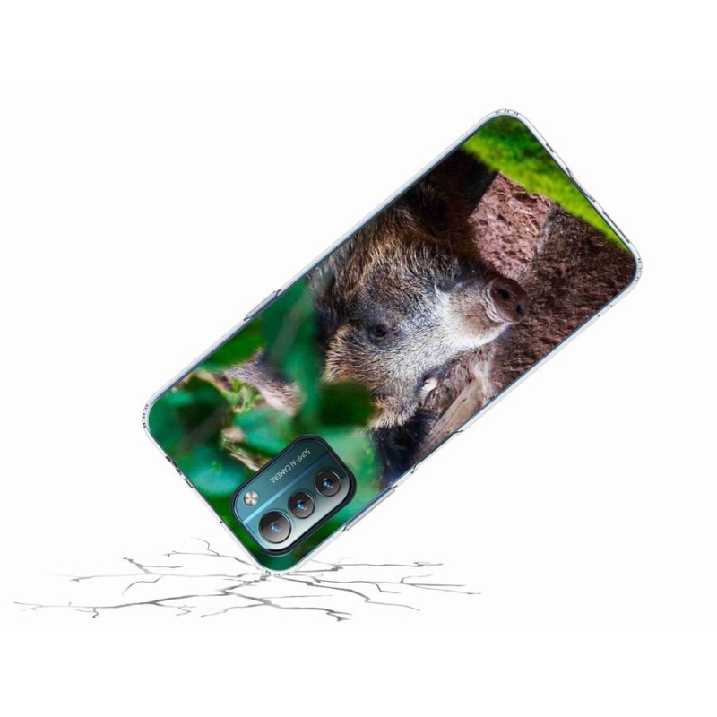 Gelový kryt mmCase na mobil Nokia G11/G21 - divoké prase