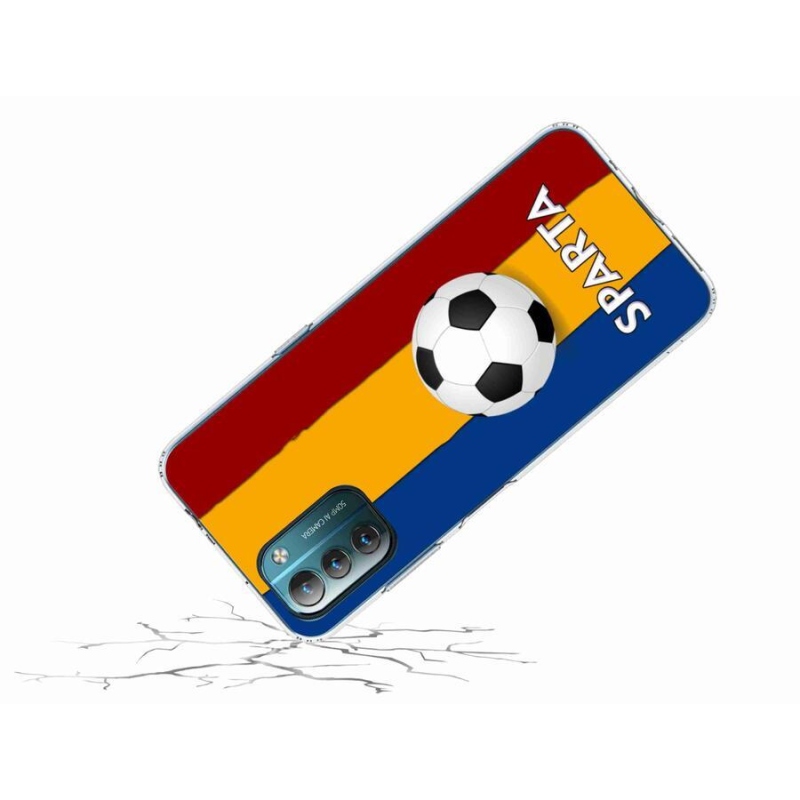 Gelový kryt mmCase na mobil Nokia G11/G21 - fotbal 1