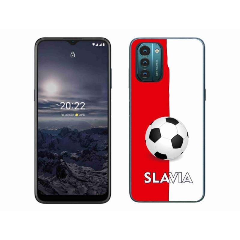 Gelový kryt mmCase na mobil Nokia G11/G21 - fotbal 2