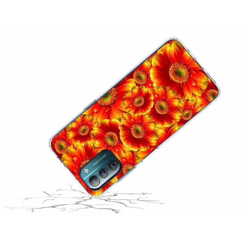 Gelový kryt mmCase na mobil Nokia G11/G21 - gerbera 1