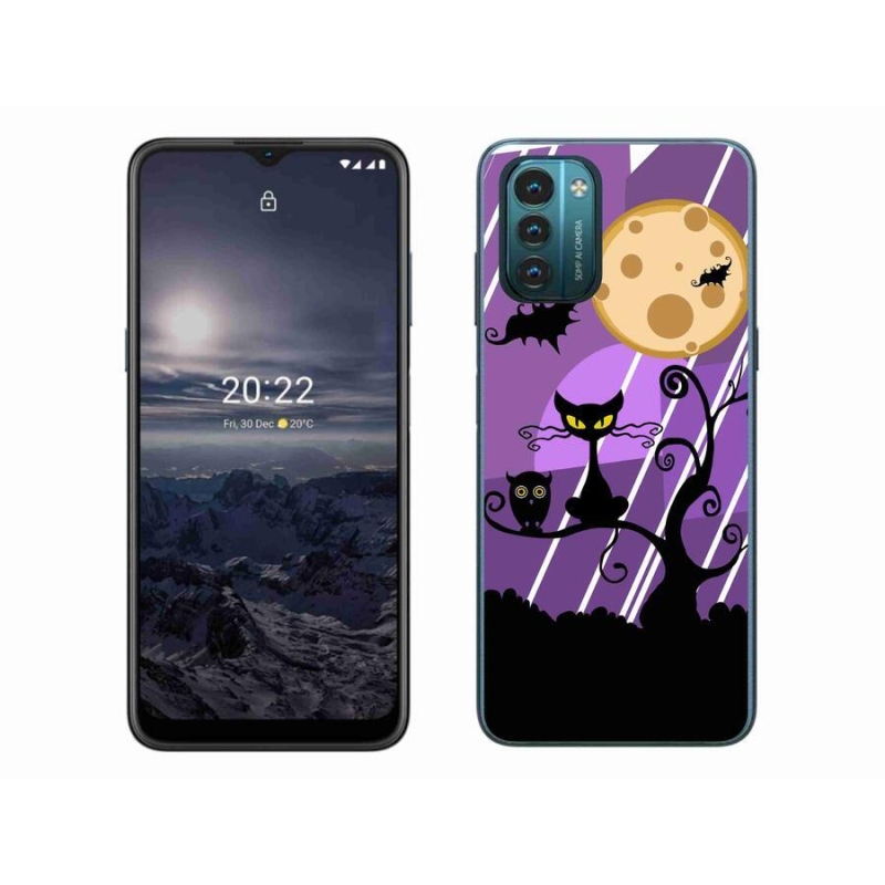 Gelový kryt mmCase na mobil Nokia G11/G21 - halloween