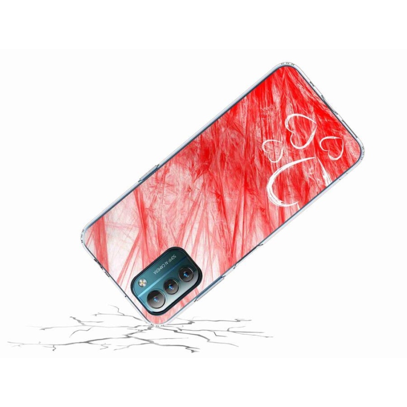 Gelový kryt mmCase na mobil Nokia G11/G21 - heart