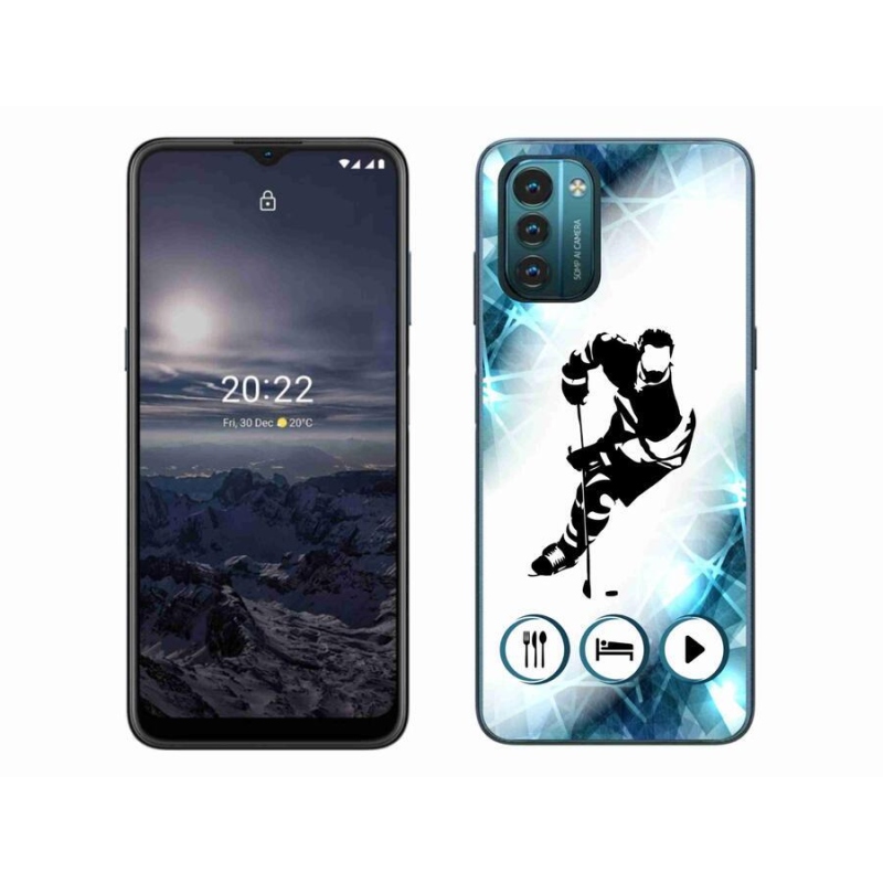 Gelový kryt mmCase na mobil Nokia G11/G21 - hokej 1