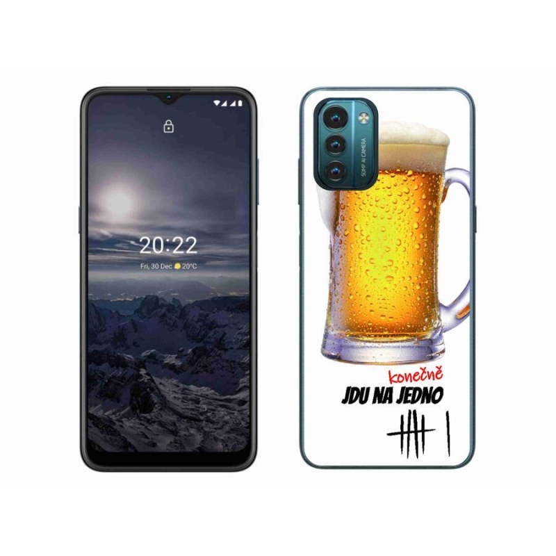 Gelový kryt mmCase na mobil Nokia G11/G21 - jdu na jedno
