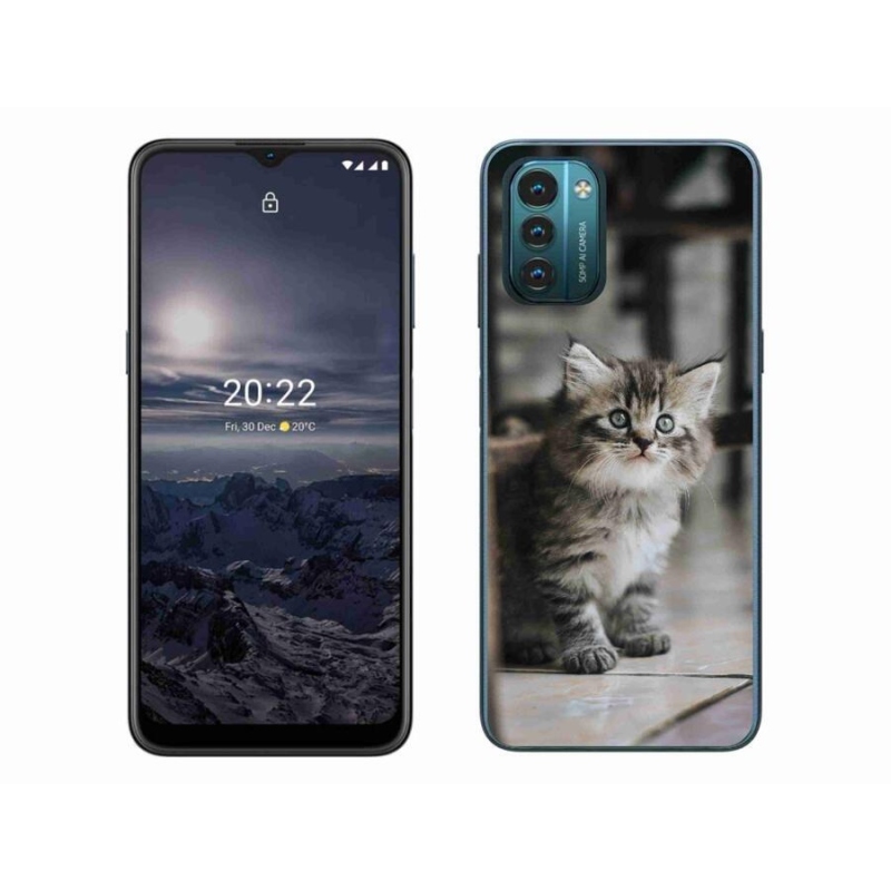 Gelový kryt mmCase na mobil Nokia G11/G21 - koťátko
