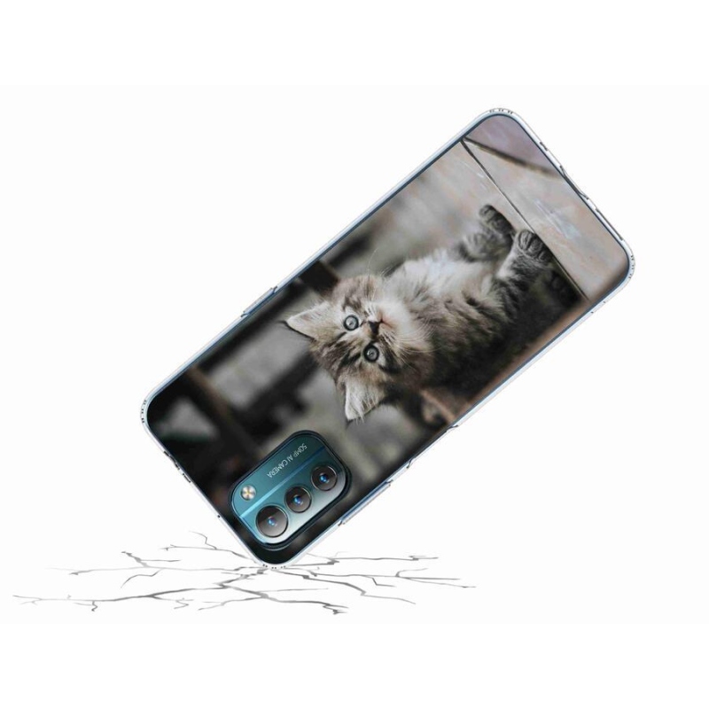 Gelový kryt mmCase na mobil Nokia G11/G21 - koťátko