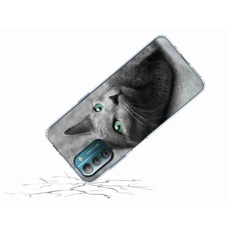 Gelový kryt mmCase na mobil Nokia G11/G21 - kočka 2