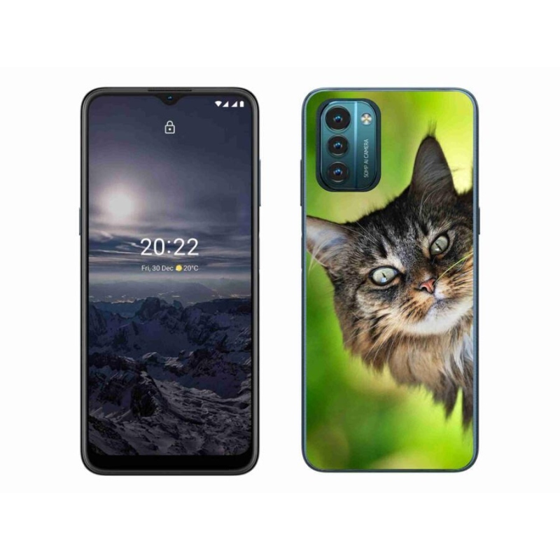 Gelový kryt mmCase na mobil Nokia G11/G21 - kočka 3