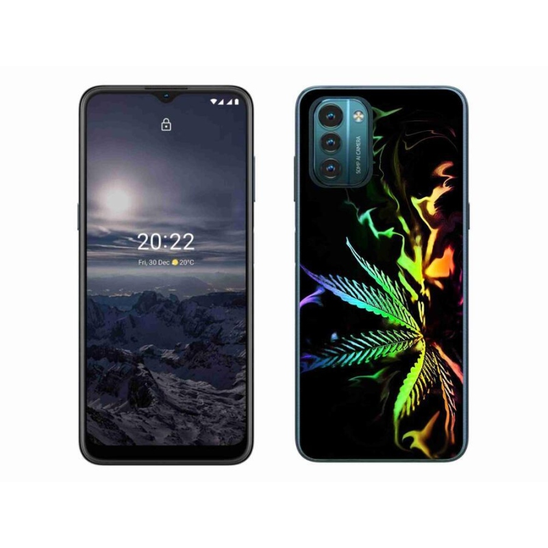 Gelový kryt mmCase na mobil Nokia G11/G21 - konopí 2