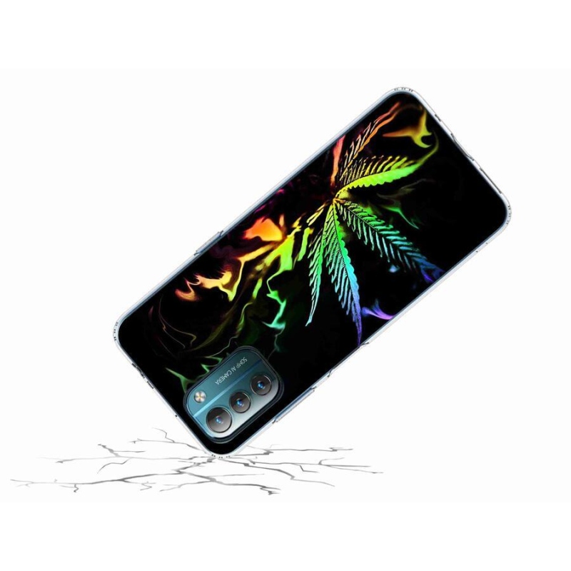 Gelový kryt mmCase na mobil Nokia G11/G21 - konopí 2