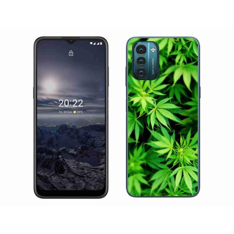 Gelový kryt mmCase na mobil Nokia G11/G21 - konopí 3