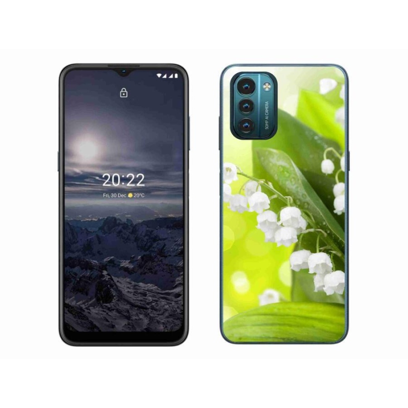 Gelový kryt mmCase na mobil Nokia G11/G21 - konvalinka