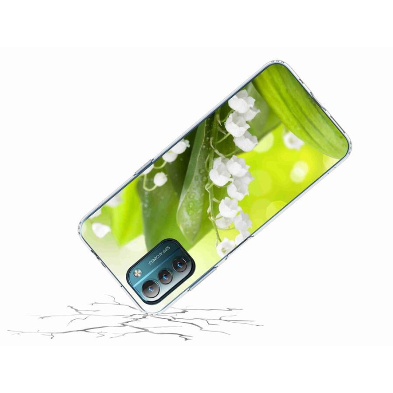 Gelový kryt mmCase na mobil Nokia G11/G21 - konvalinka