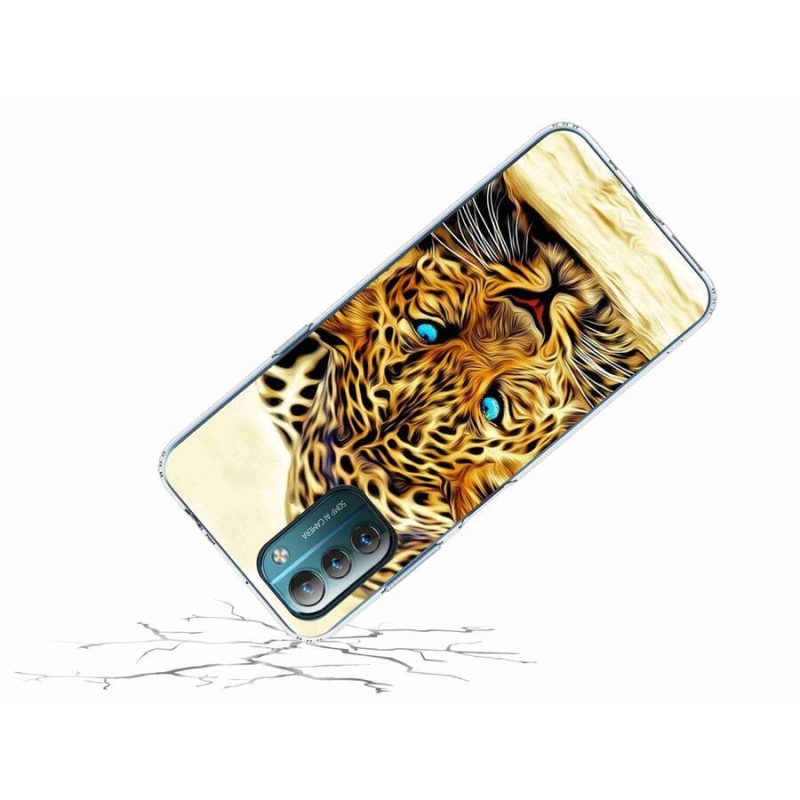 Gelový kryt mmCase na mobil Nokia G11/G21 - kreslený tygr