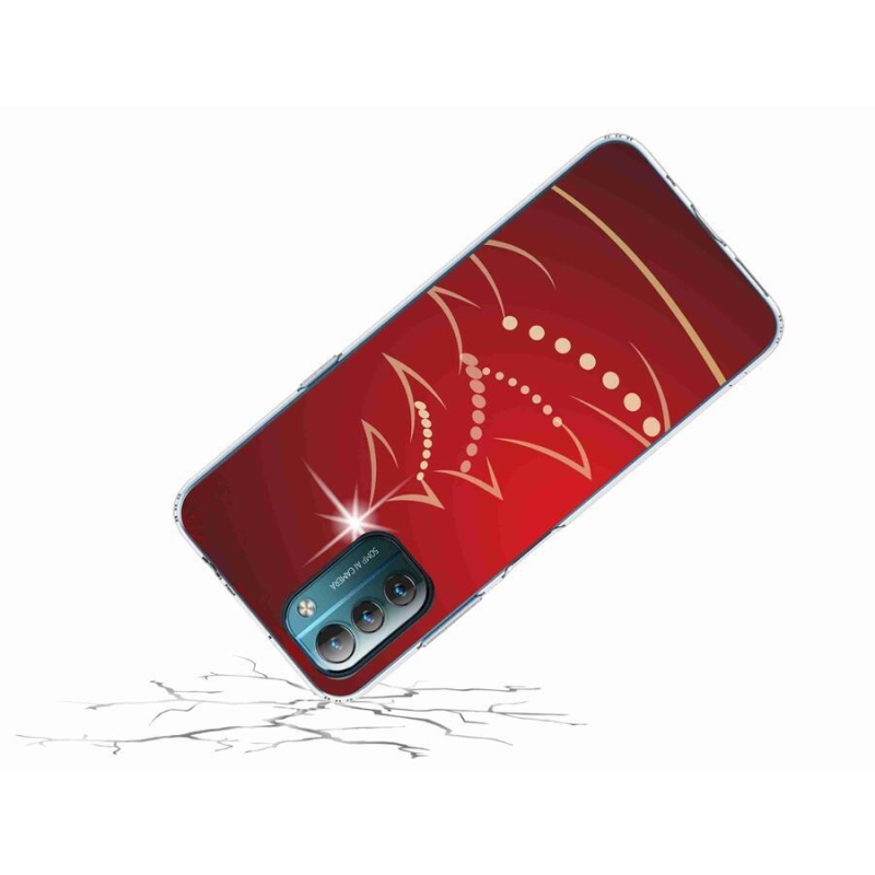 Gelový kryt mmCase na mobil Nokia G11/G21 - kreslený vánoční stromek