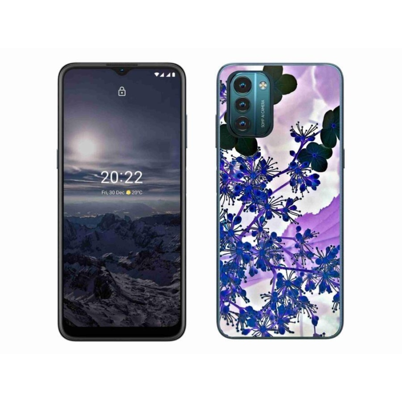 Gelový kryt mmCase na mobil Nokia G11/G21 - květ hortenzie