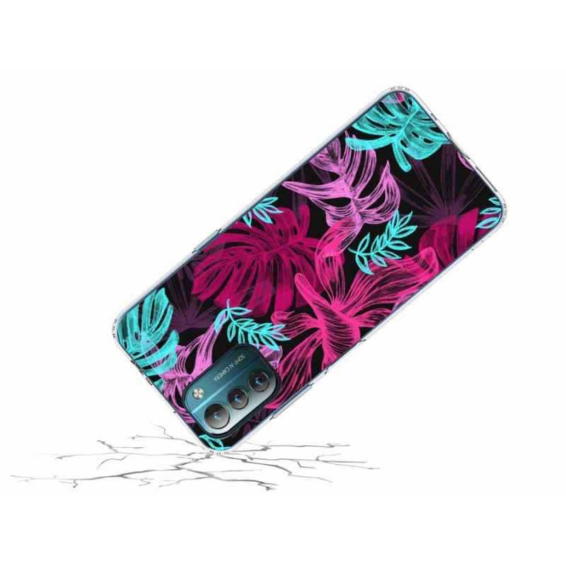 Gelový kryt mmCase na mobil Nokia G11/G21 - květiny 1
