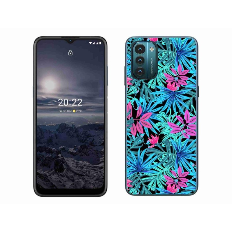 Gelový kryt mmCase na mobil Nokia G11/G21 - květiny 3