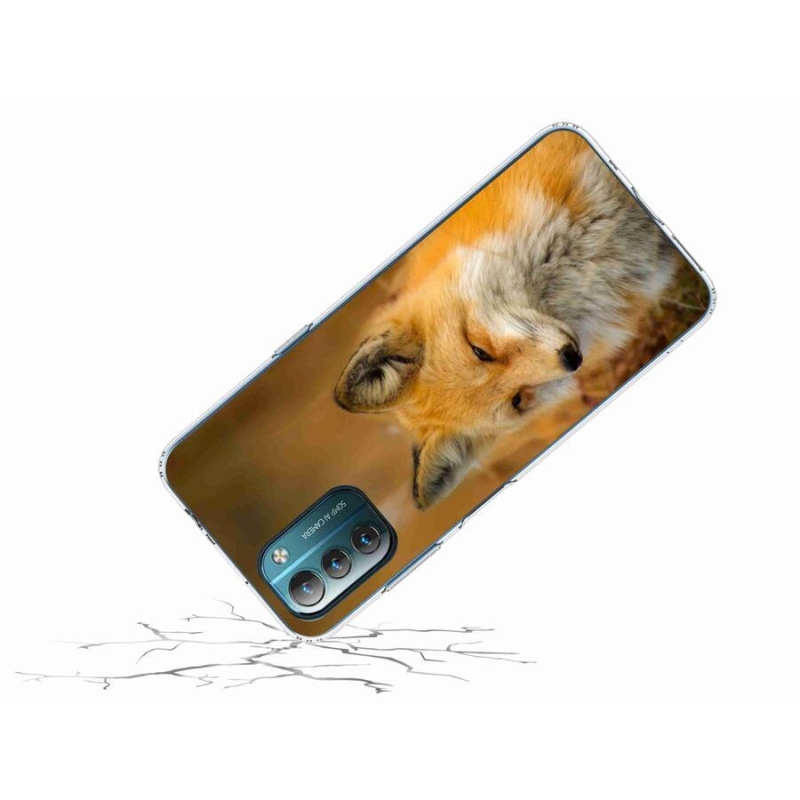 Gelový kryt mmCase na mobil Nokia G11/G21 - liška