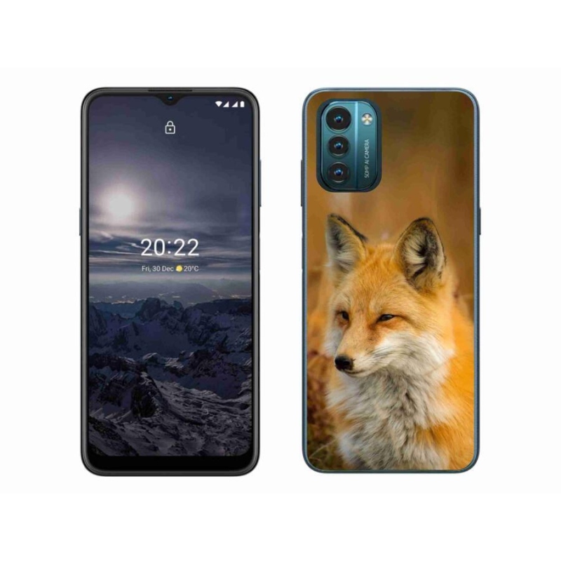 Gelový kryt mmCase na mobil Nokia G11/G21 - liška