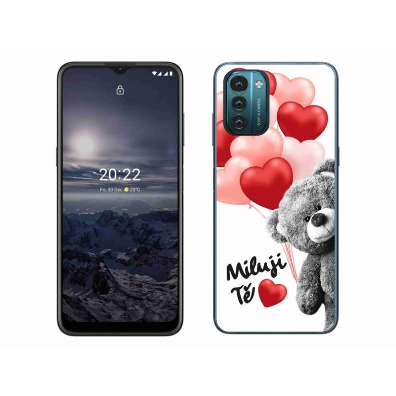 Gelový kryt mmCase na mobil Nokia G11/G21 - miluji Tě