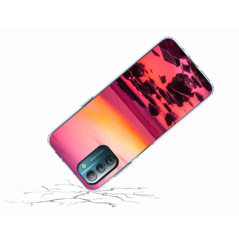 Gelový kryt mmCase na mobil Nokia G11/G21 - moře a záře