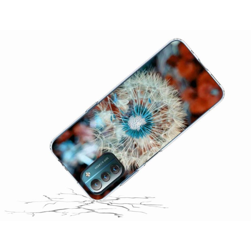 Gelový kryt mmCase na mobil Nokia G11/G21 - odkvetlá pampeliška 1