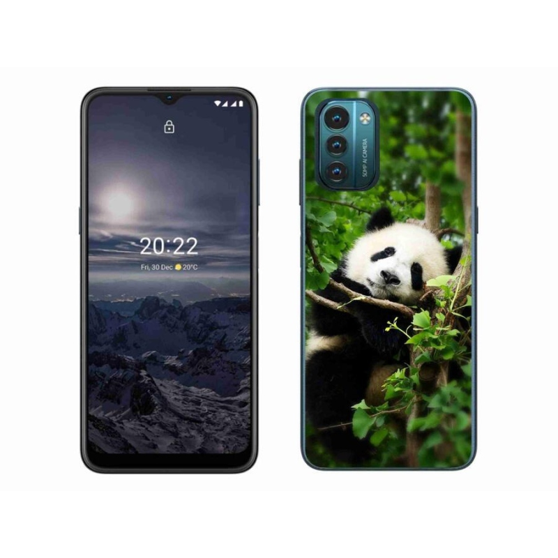 Gelový kryt mmCase na mobil Nokia G11/G21 - panda