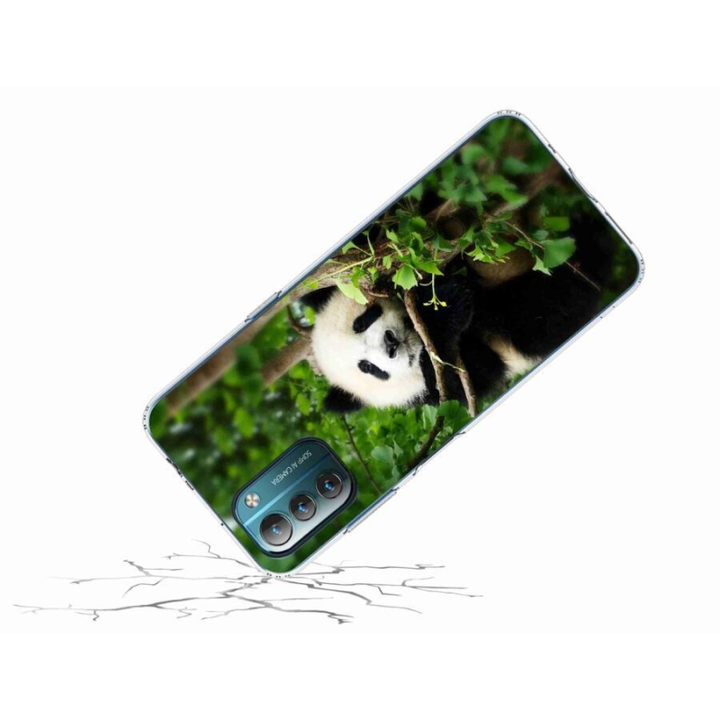 Gelový kryt mmCase na mobil Nokia G11/G21 - panda
