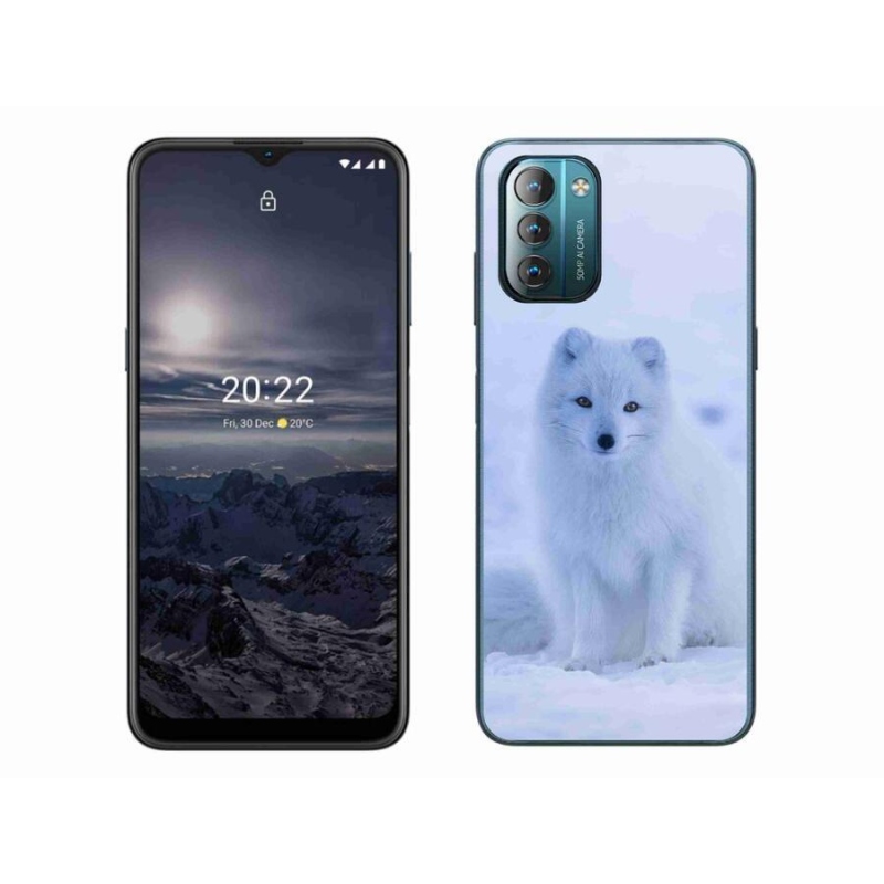 Gelový kryt mmCase na mobil Nokia G11/G21 - polární liška