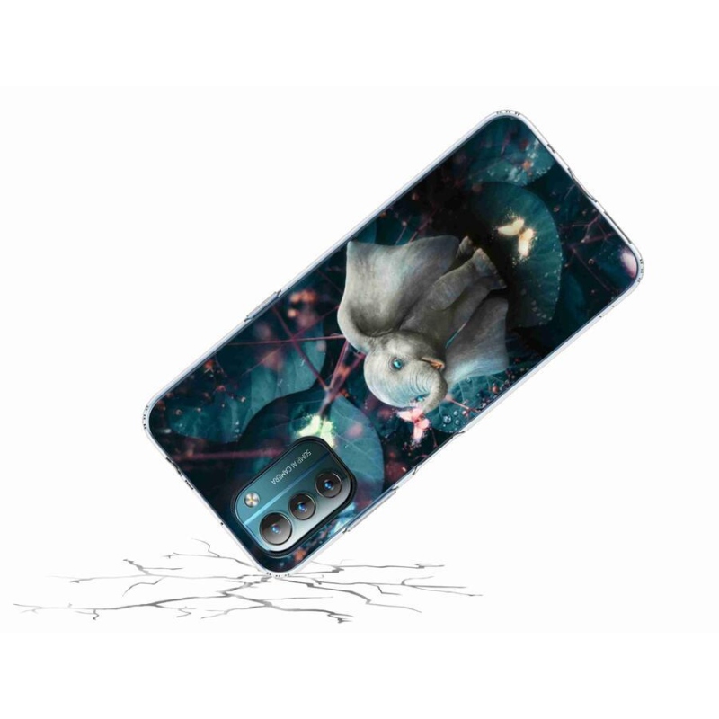 Gelový kryt mmCase na mobil Nokia G11/G21 - roztomilý slon