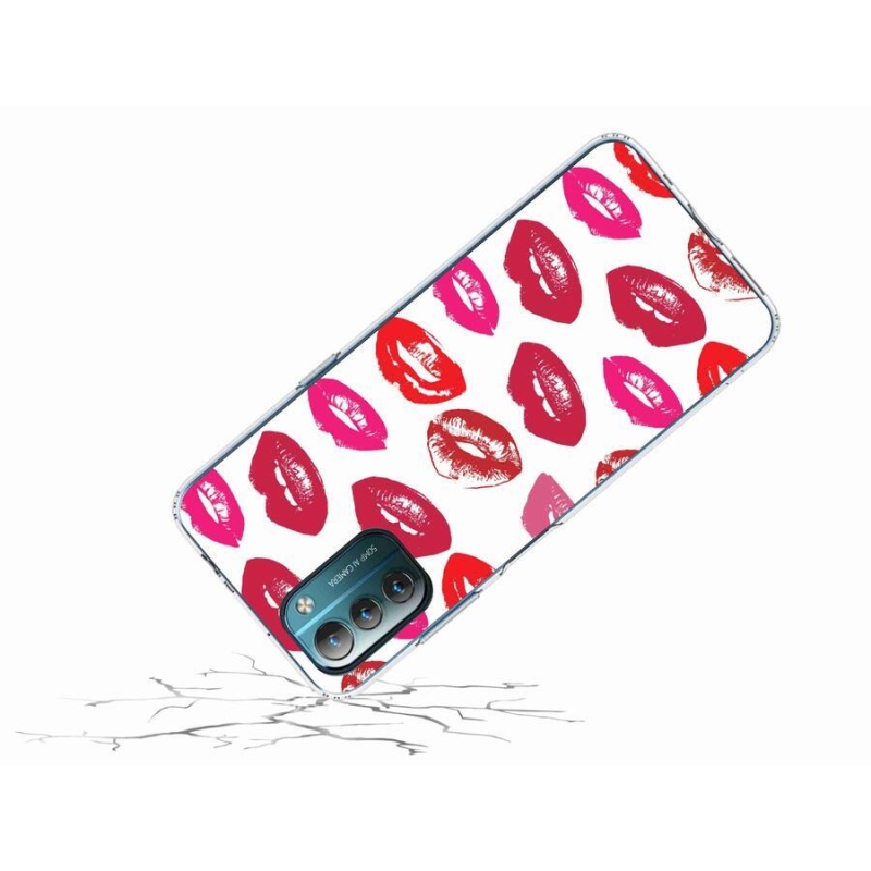Gelový kryt mmCase na mobil Nokia G11/G21 - rty