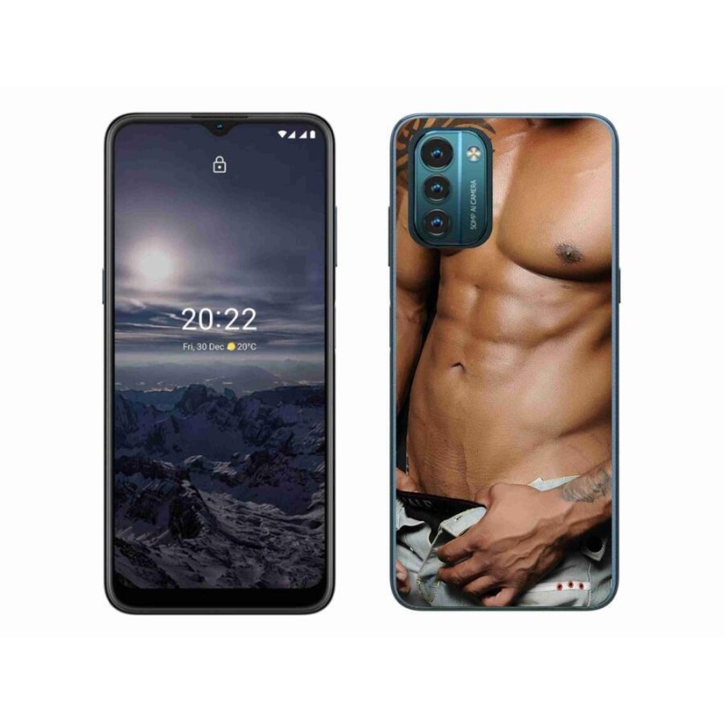 Gelový kryt mmCase na mobil Nokia G11/G21 - sexy muž