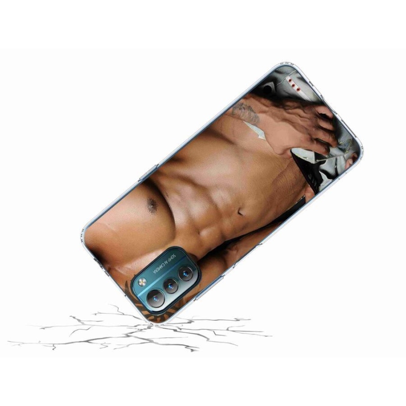 Gelový kryt mmCase na mobil Nokia G11/G21 - sexy muž