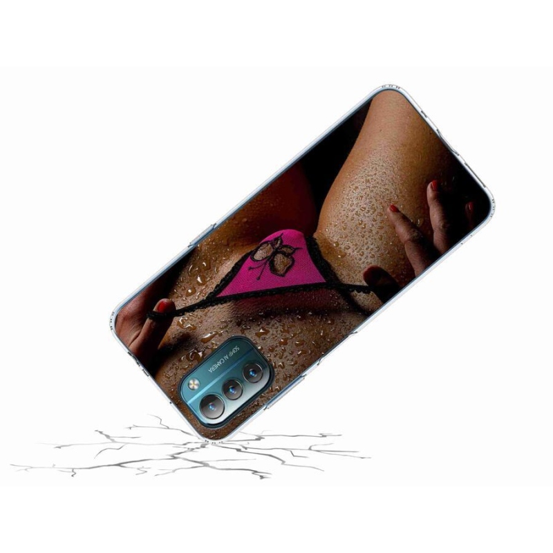 Gelový kryt mmCase na mobil Nokia G11/G21 - sexy žena