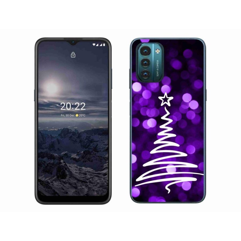 Gelový kryt mmCase na mobil Nokia G11/G21 - stromek