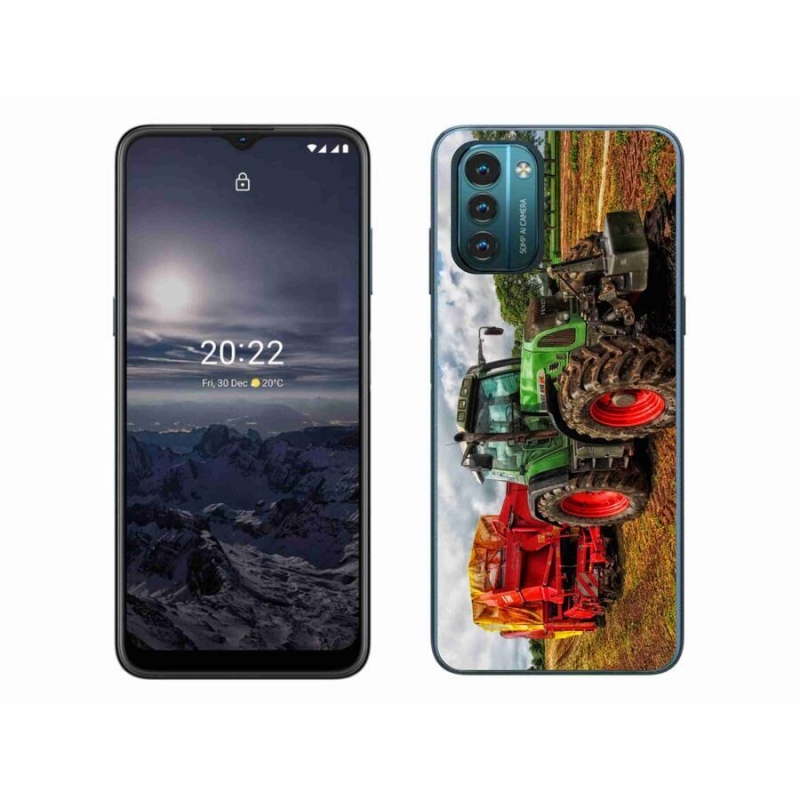Gelový kryt mmCase na mobil Nokia G11/G21 - traktor 4