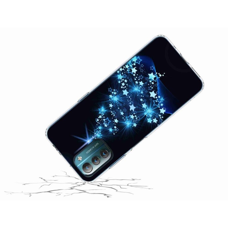 Gelový kryt mmCase na mobil Nokia G11/G21 - vánoční stromek
