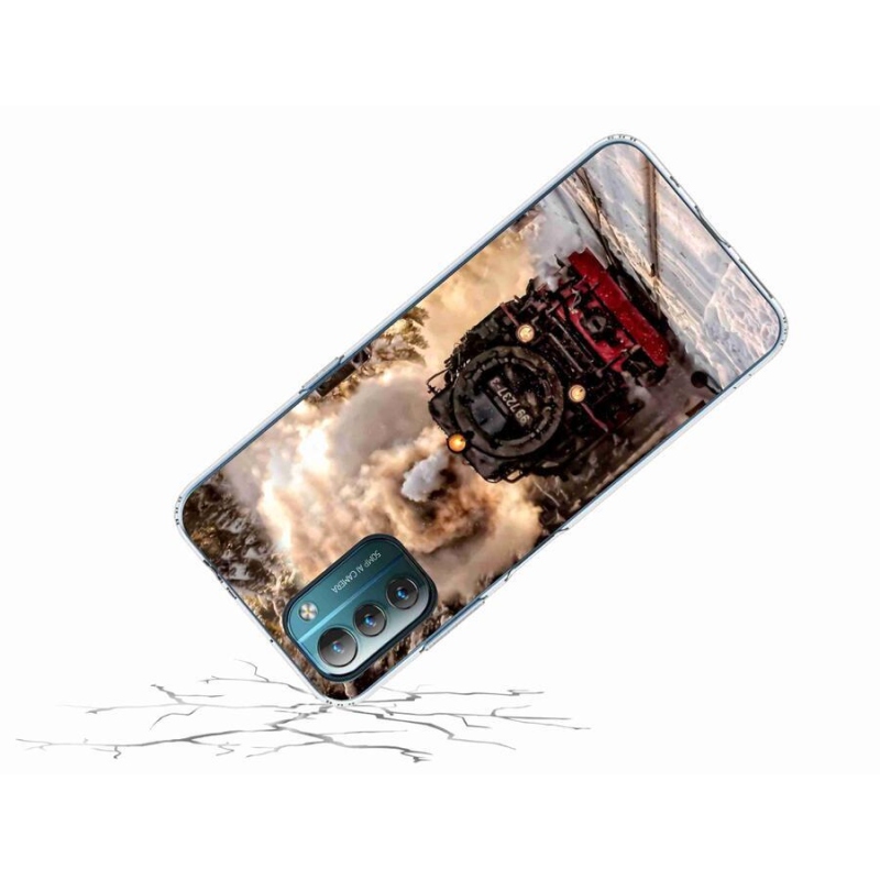 Gelový kryt mmCase na mobil Nokia G11/G21 - vlak