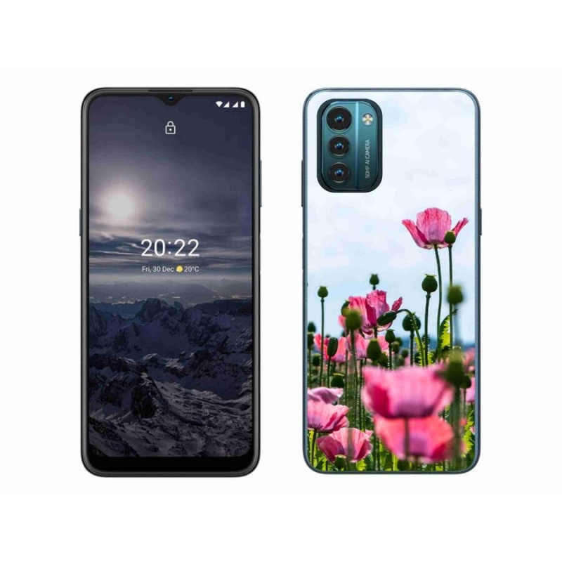 Gelový kryt mmCase na mobil Nokia G11/G21 - vlčí mák