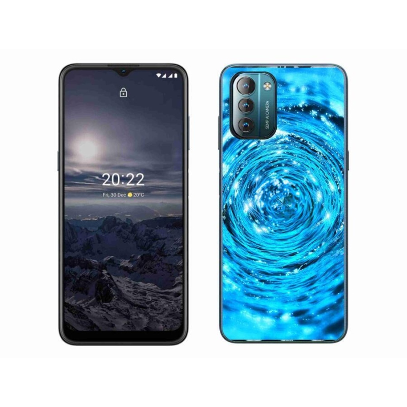 Gelový kryt mmCase na mobil Nokia G11/G21 - vodní vír