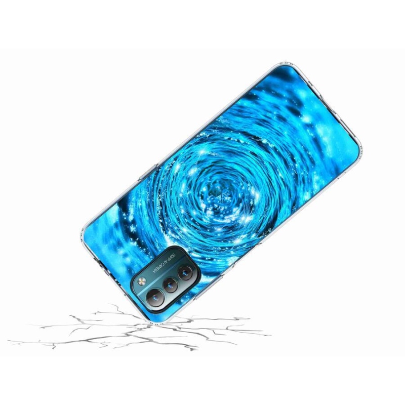 Gelový kryt mmCase na mobil Nokia G11/G21 - vodní vír
