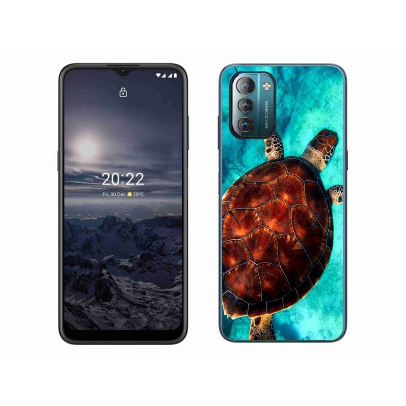 Gelový kryt mmCase na mobil Nokia G11/G21 - želva