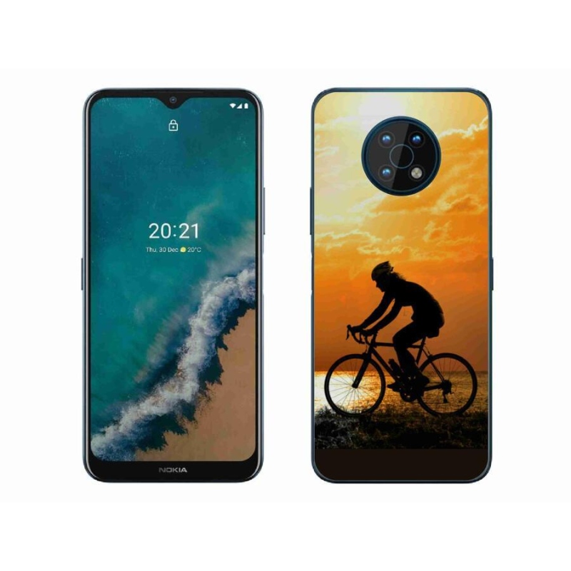 Gelový kryt mmCase na mobil Nokia G50 - cyklovýlet